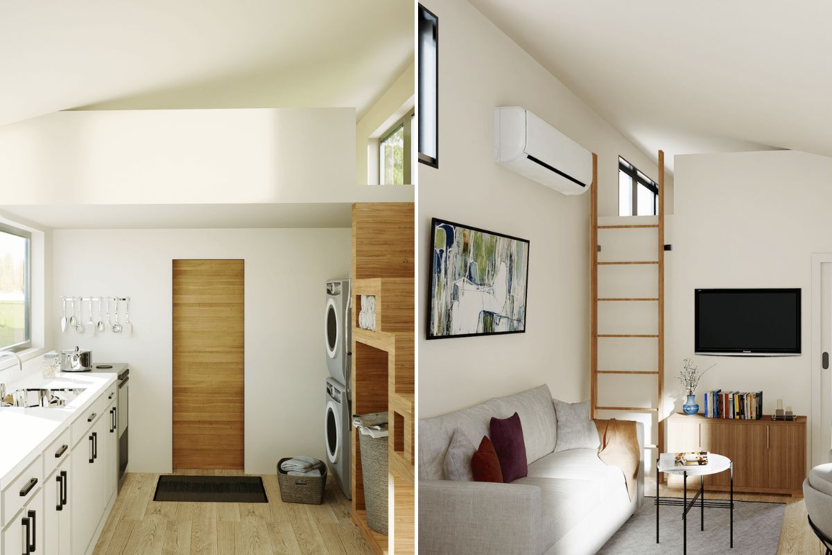 3 Bedroom Tiny Home Plans, Floor Plans & Designs